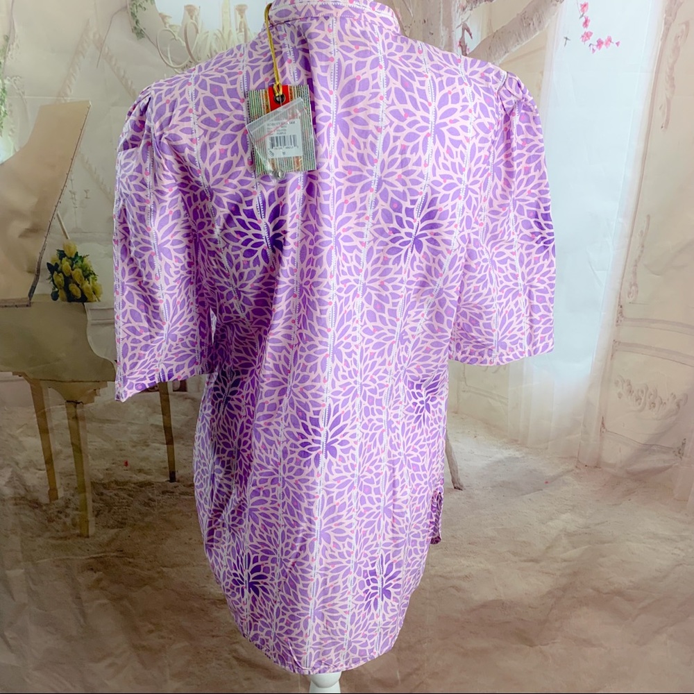 NEW Robert Graham Floral Promise Blouse - Picture 7 of 11